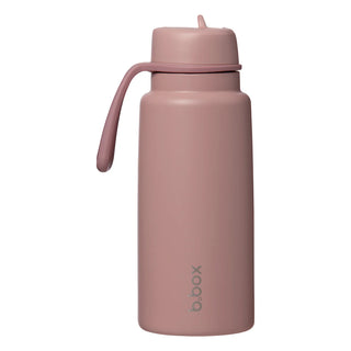 insulated flip top 1L bottle - berry smoothie