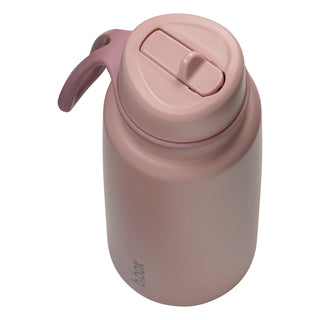 insulated flip top 1L bottle - berry smoothie