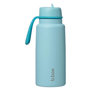 insulated flip top 1L bottle - lagoon