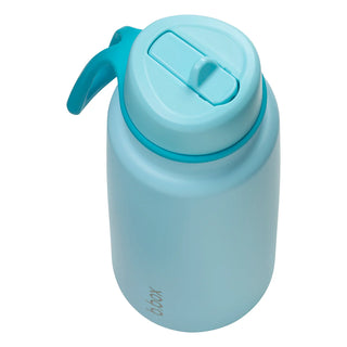 insulated flip top 1L bottle - lagoon