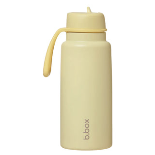 insulated flip top 1L bottle - lemon twist