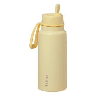 insulated flip top 1L bottle - lemon twist