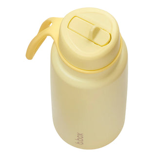 insulated flip top 1L bottle - lemon twist