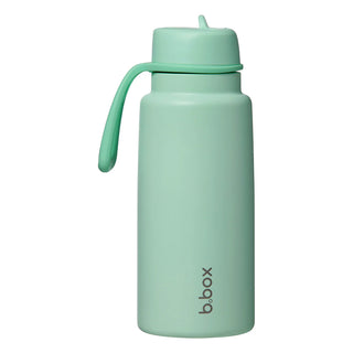 insulated flip top 1L bottle - spearmint