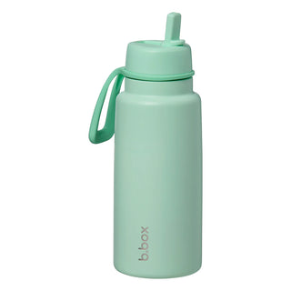 insulated flip top 1L bottle - spearmint