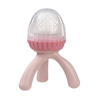 silicone fresh food feeder - blush