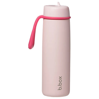 690mL insulated flip top bottle - pink paradise