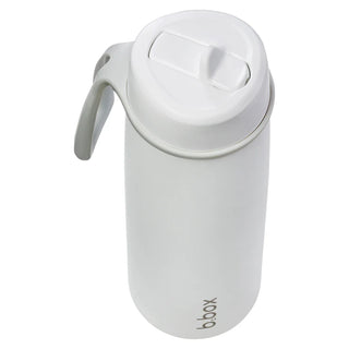 690mL insulated flip top bottle - white out