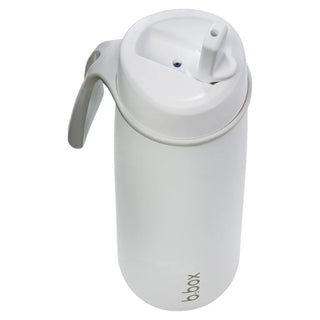 690mL insulated flip top bottle - white out