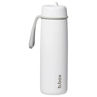 690mL insulated flip top bottle - white out