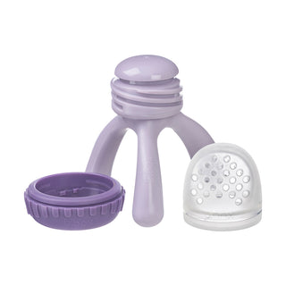 silicone fresh food feeder - peony