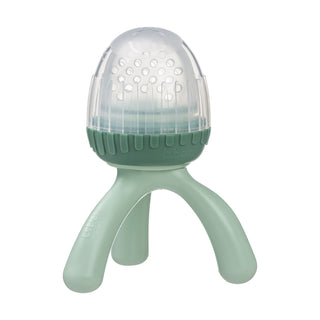 silicone fresh food feeder - sage