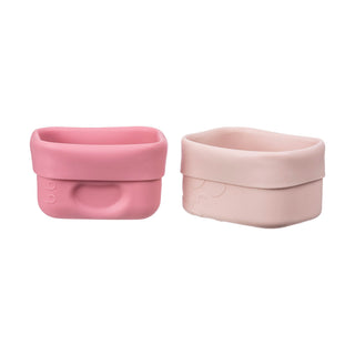 Silicone snack cups - berry