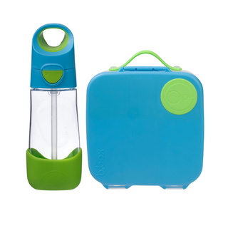 Tritan™ drink bottle ocean breeze + lunchbox ocean breeze 