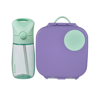 drink bottle jr spearmint + mini lunchbox lilac pop