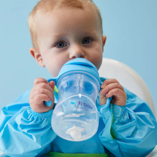 sippy cup blueberry + snackbox blue slate