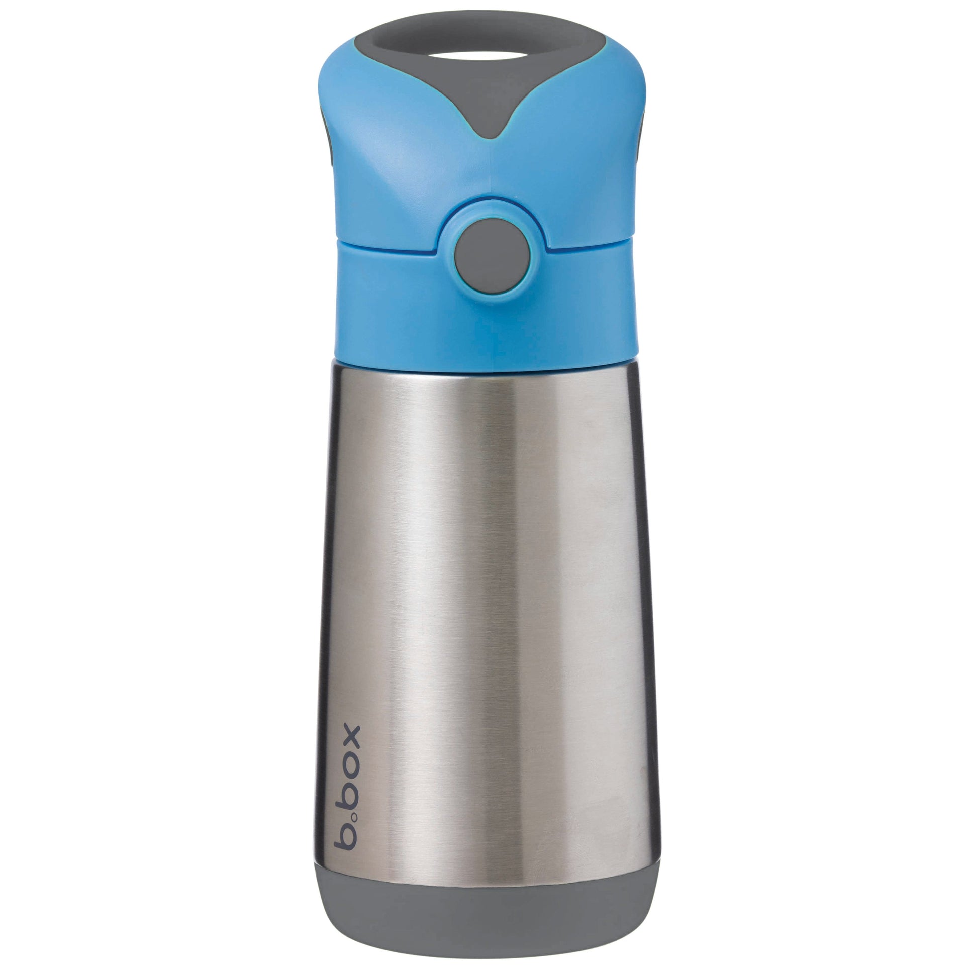 insulated drink bottle - blue slate - b.box for kids