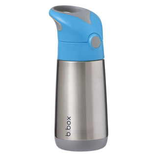 insulated drink bottle - blue slate - b.box for kids